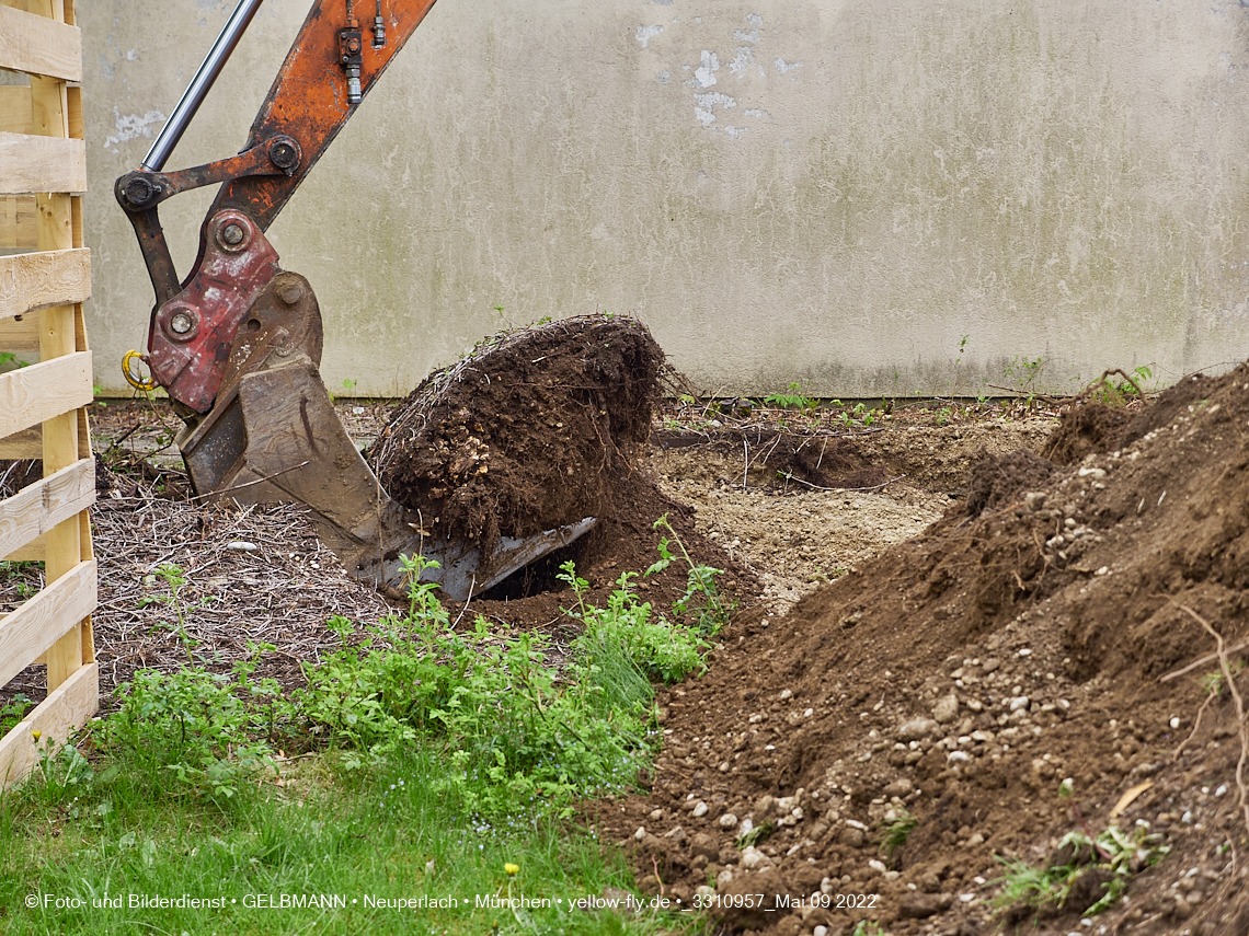 09.05.2022 - Baustelle am Haus für Kinder in Neuperlach